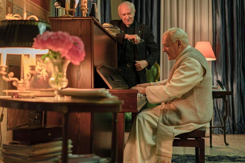 Fotograma del filme Los dos papas