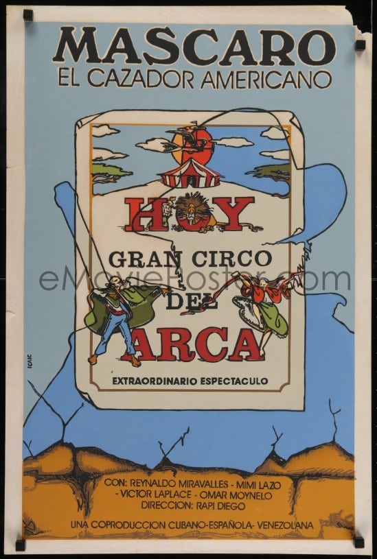 cartel de Mascaró, el cazador americano