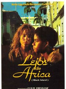 cartel de Isla negra (Lejos de África)