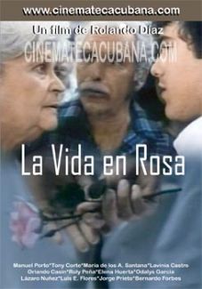 cartel de La vida en rosa