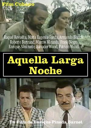 cartel de Aquella larga noche