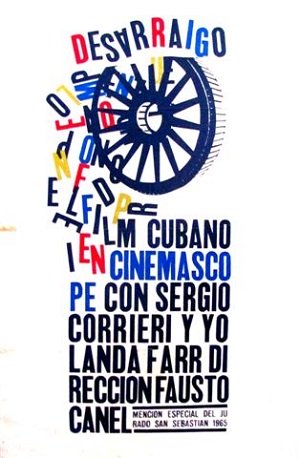 cartel de Desarraigo