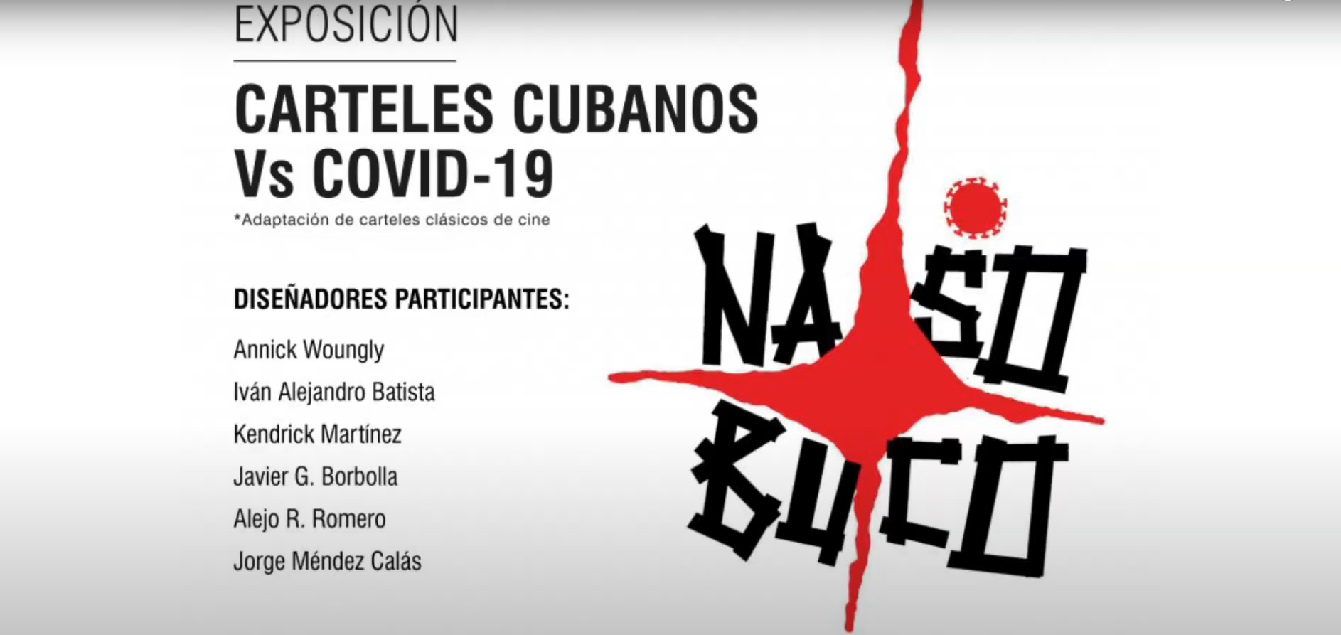 Carteles cubanos contra Covid-19