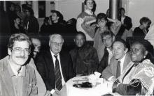 Santiago Álvarez con jóvenes directores