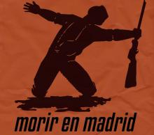 Cartel de "Morir en Madrid"