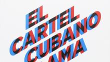 Detalle de cubierta del libro El cartel cubano llama dos veces